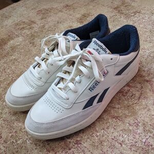 Reebok revenge c vintage white and blue size 11